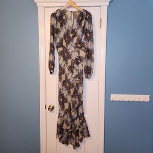 Twelfth Street By Cynthia Vincent Floral Maxi Dress Size S